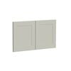 Kaboodle 800mm Pistachio Alpine Farmhouse Sink Doors - 2 Pack