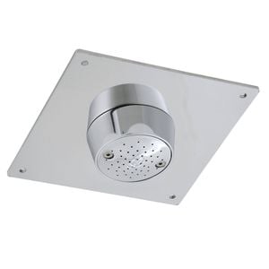 GalvinCare   CP-BS Lead Safe MH Ligature Resistant Ceiling Mounted Shower Rose Stainless Steel Plate