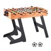 VEVOR 106cm Foosball Table Indoor Full Size Includes 2 Balls for Home