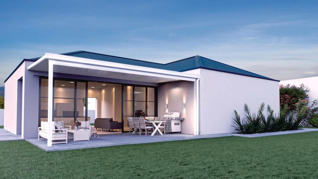 Outdoor area setup with structure.