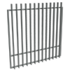 ProtectorAl 1201-1500W x 1500H Monument Aluminium Radiator Garden Gate