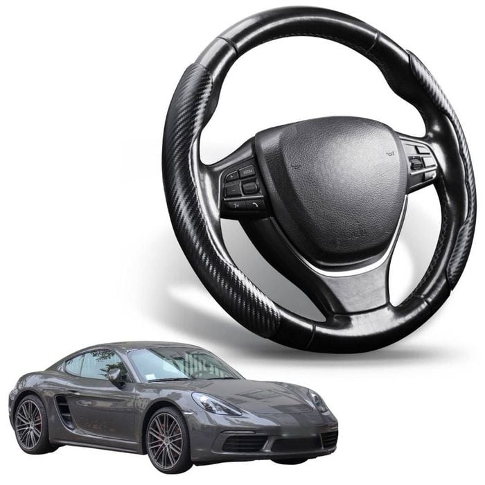 Segmented Steering Wheel Cover for Porsche 718 2016 - Current Boxster Cayman(982)