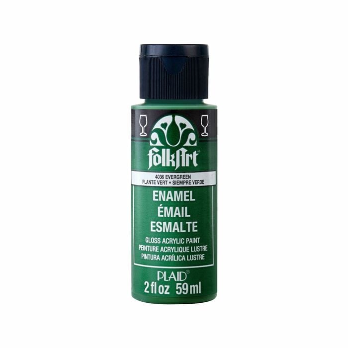 Folk Art 59ml Evergreen Enamel Paint