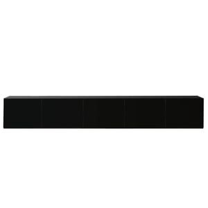 3m Majeston Black Gloss Floating TV Cabinet