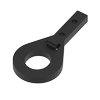 Peak No-Dig Fencing Black Steel Cut Panel Brackets