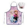 Disney Frozen Frosted Kids Apron And Chef's Hat Set