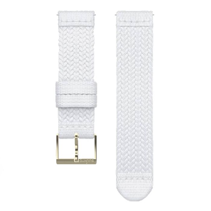 Suunto 20mm Athletic 5 Textile Strap - White Gold S