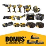 DeWALT 18V/54V XR 9.0Ah 8 Piece Mixed Voltage Combo Kit DCZ803X2-XE