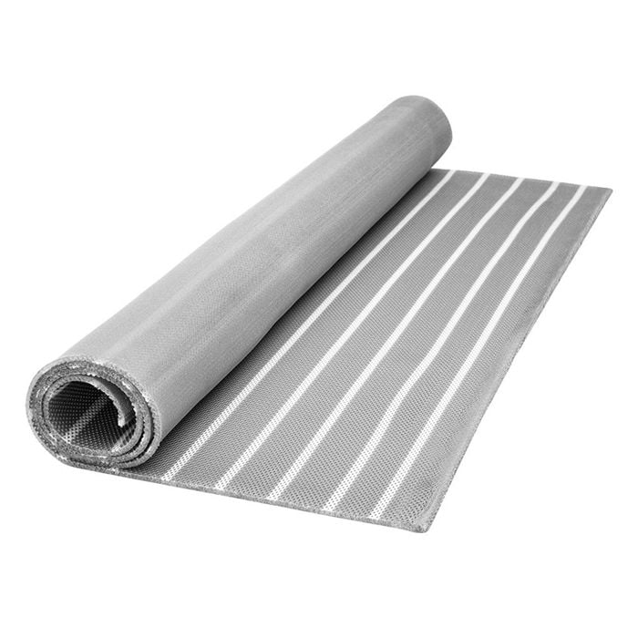 Super Ventilated Mattress Underlay Cuttable 0.8cm Thick Pad with 3D Air Flow Mesh Universal Fit for All Beds