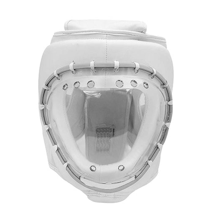 Head Guard Boxing Gear Full Glass Face Helmet Protector MMA Kickboxing Karate Headgear - S