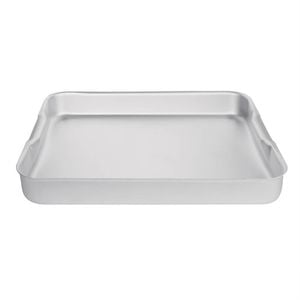 Vogue Aluminium Roasting Dish with Integrated Handles Baking Oven Tray Roaster 520x420x70mm