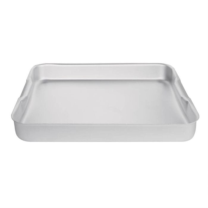 Vogue Aluminium Roasting Dish with Integrated Handles Baking Oven Tray Roaster 520x420x70mm