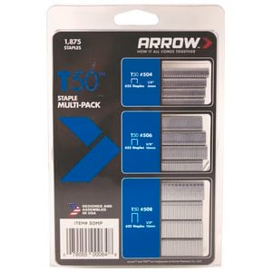 Arrow T50 Staple Multi-Pack 1875 Pack