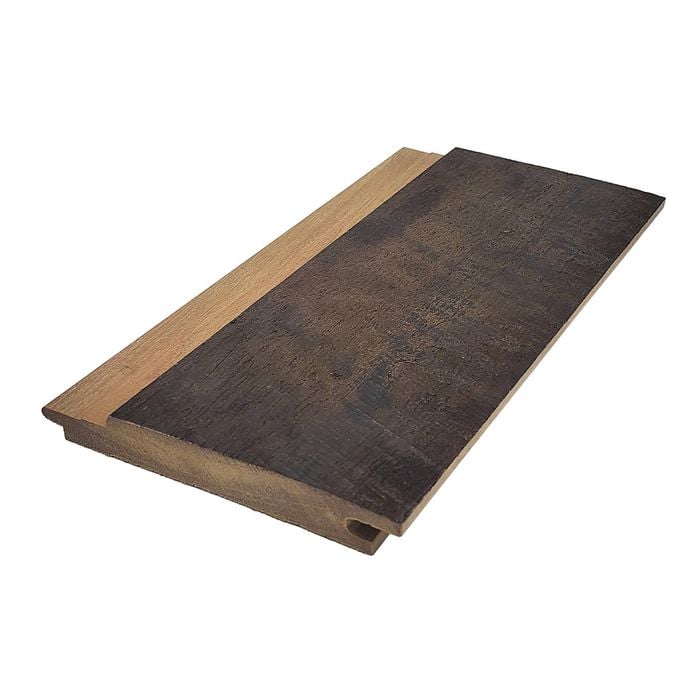 122 x 19mm Spotted Gum S/L Stagwood BAL29 Sawn Face Cladding - Linear Metre