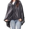 As Seen On Tv - Winter Warm Heated Shawl By Sash And Bloom - Charcoal