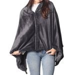 As Seen on TV - Sash and Bloom Heated Shawl - Charcoal