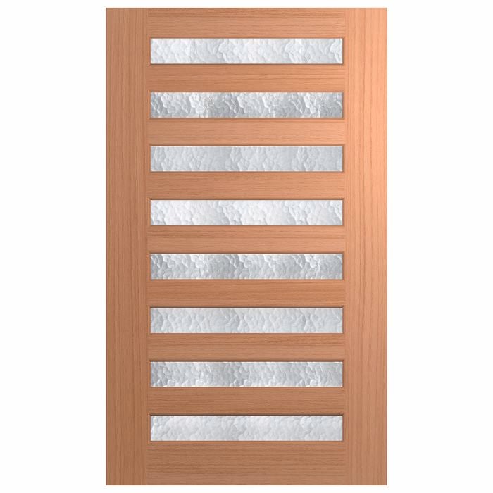 Hume 2340 x 1020 x 40mm Entrance Door Savoy Cathedral Glass XS28