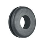 Pinnacle 7/16" x 3/4" Black Wiring Grommet - 6 Pack