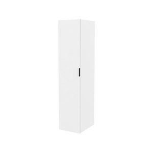 Lugna 2048 x 450 x 580mm White 5 Shelf 1 Left Hand Door Cabinet