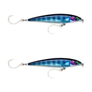 2x Rapala 12cm Saltwater X Rap Long Cast Shallow Minnow Fish Lures - Bonito