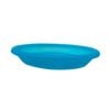 Moda 14cm Aqua Transparent Round Plastic Saucer