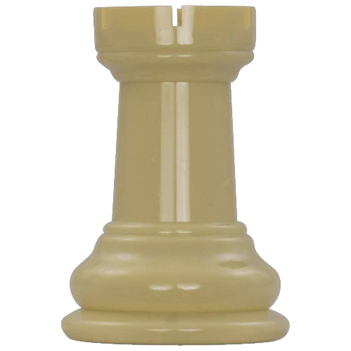 Plastic White Castle - Rook From a 20cm Set