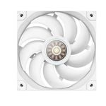 DeepCool FT12 White High-Performance Cooling 120mm Fans,  500-2150RPM, Low Operation Noise, High End Material