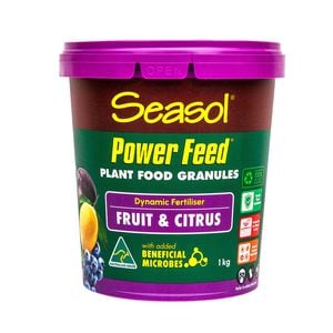 Seasol 1kg Tub Power Feed Plant Food Granules For Fruit & Citrus