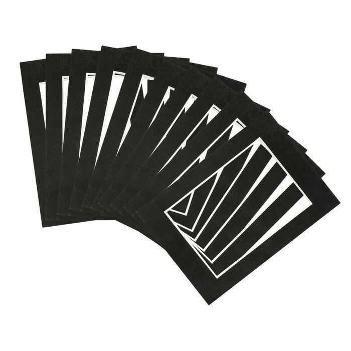 10x Picture Photo Mounts - To Fit Frame Size 5 X 7" For Image Size 4 X 6"