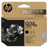 Hp No 924e High Yield Black Ink Cartridge 4k0v0na