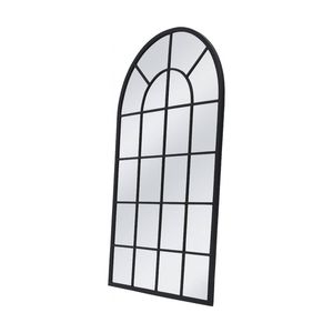 Urban Style Reflections Arch Mirror Timeless Home Decor Black 80x120cm