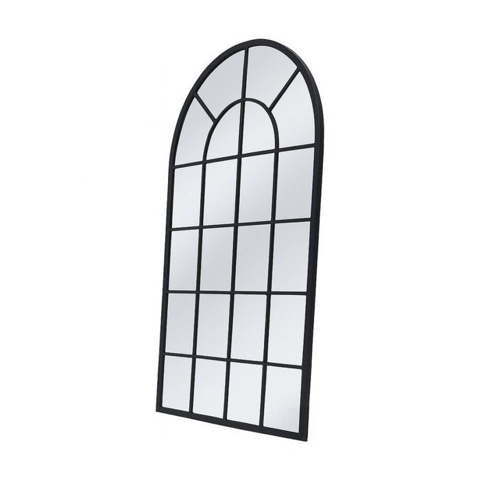 Urban Style Reflections Arch Mirror Timeless Home Decor Black 80x120cm