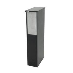 Sandleford 110cm Black Matte Burwood Parcel Letterbox