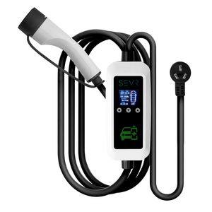 SEVR EV Portable Charger with 10A Australian Plug includes Carry bag.