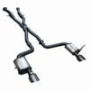 Ignite Exhausts Cat Back For Jeep Grand Cherokee Srt 6.4l 3" With Black Chrome Tips
