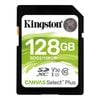Kingston Canvas Select Plus Memory Card 128 GB SDXC Class 10 UHS-I [SDS2/128GB]