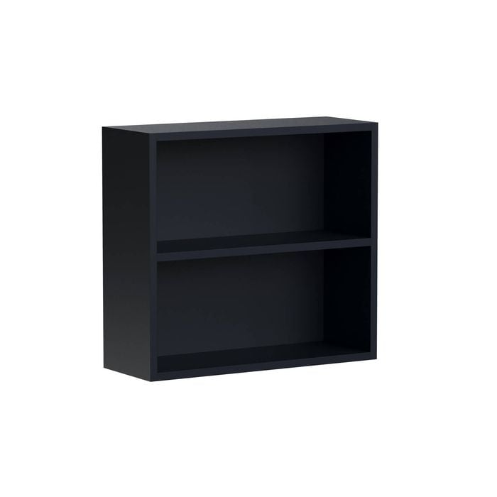 Kaboodle 300-399mm Midnight Plum Customisable Shallow Med Wall Open Shelf