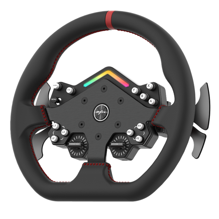 Pxn V12 Wds 11inch Steering Wheel Black