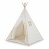5 Poles Giant Kids Teepee Tent (Natural Canvas)