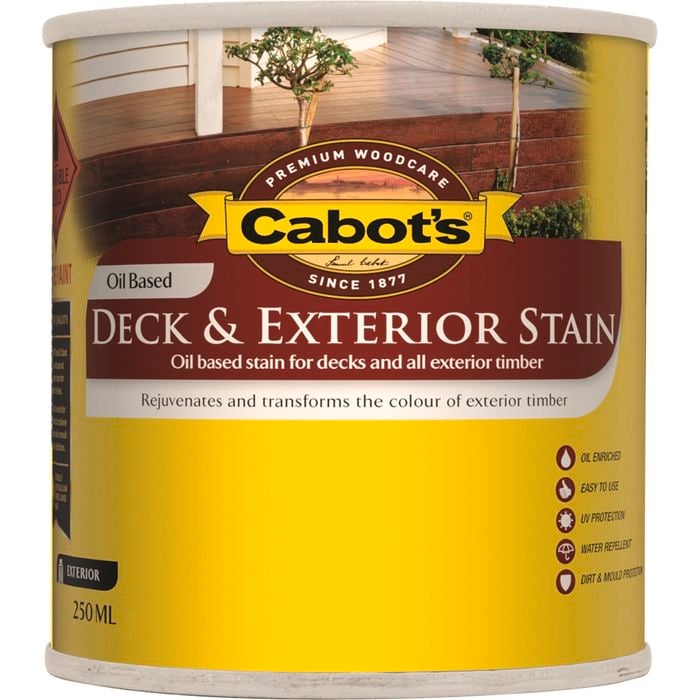 Cabot's 250ml Beach House Grey Oil Based Deck And Exterior Stain