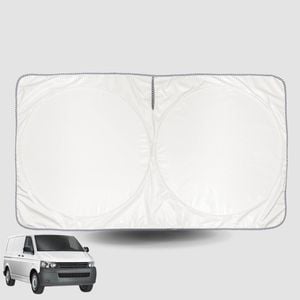 Windscreen Sun Shade for VolksWagen® Transporter 2004-Current Universal Fit Window Visor UV Block