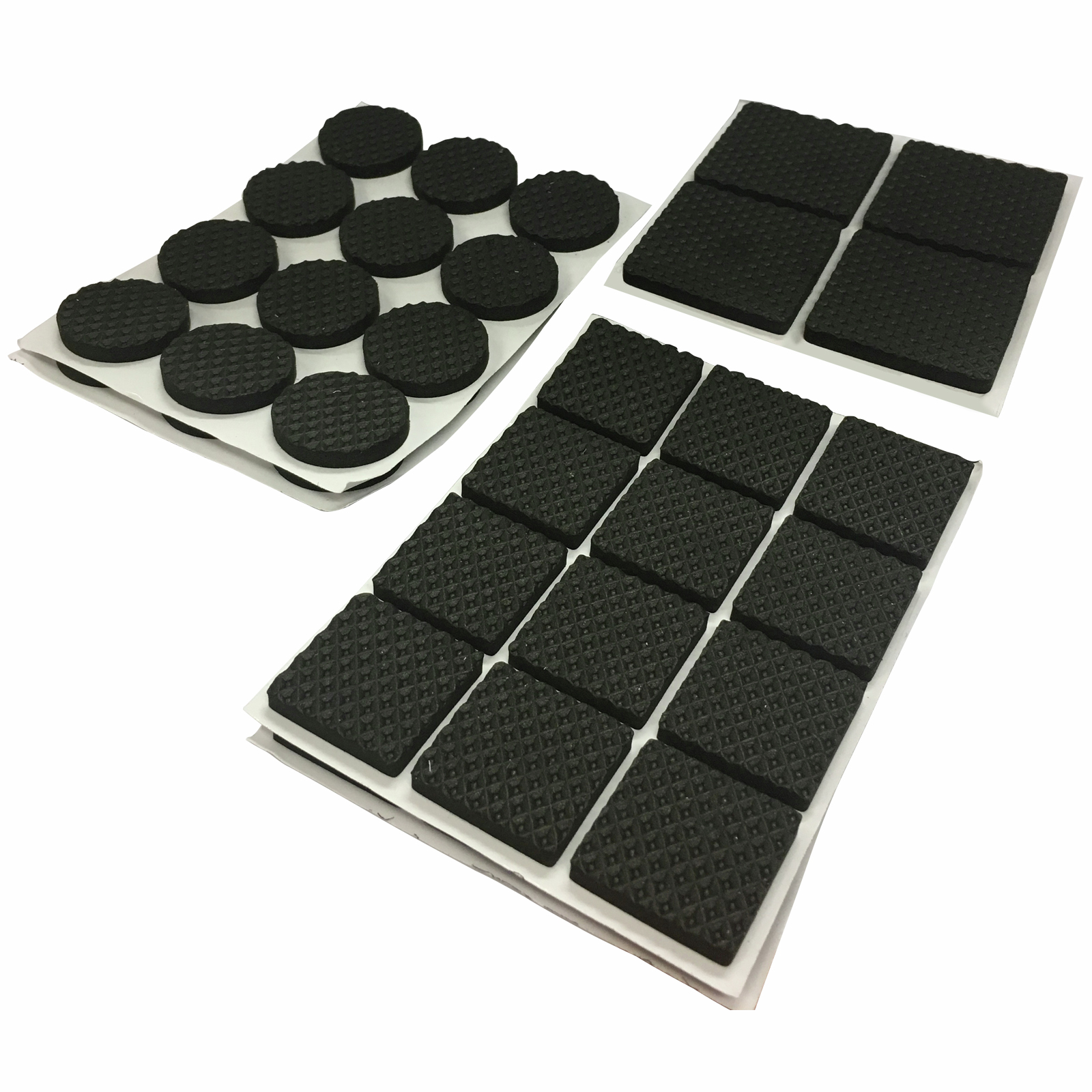 Surface Gard Black Assorted Eva Pads 56 Pack Bunnings Australia