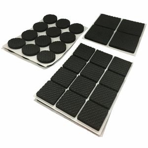 Surface Gard Black Assorted Eva Pads - 56 Pack