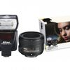 Nikon Portrait Kit w/ AF-S 50mm f/1.8G and SB-700 Flash