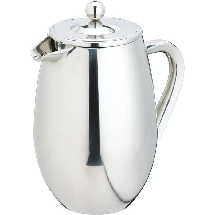 La Cafetiere Stainless Steel Double Walled 8 Cup Insulated Cafetiere