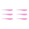 2x 3PK 7In Rapala Crush City The Jerk Soft Plastic Minnow Lures - Bubblegum UV