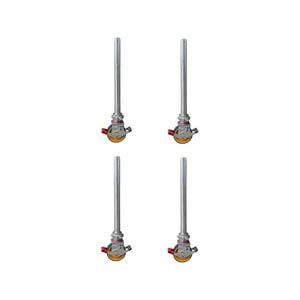 Gorilla Mobile & Commercial Scaffold Adjustable Wheels 4 Pack