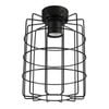 Brilliant Matt Black Canal Cage DIY Install Batten Fix Light