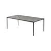 Raimon Furniture Vincenzo Large Rectangular Kitchen Dining Table Ceramic 210cm - Cement