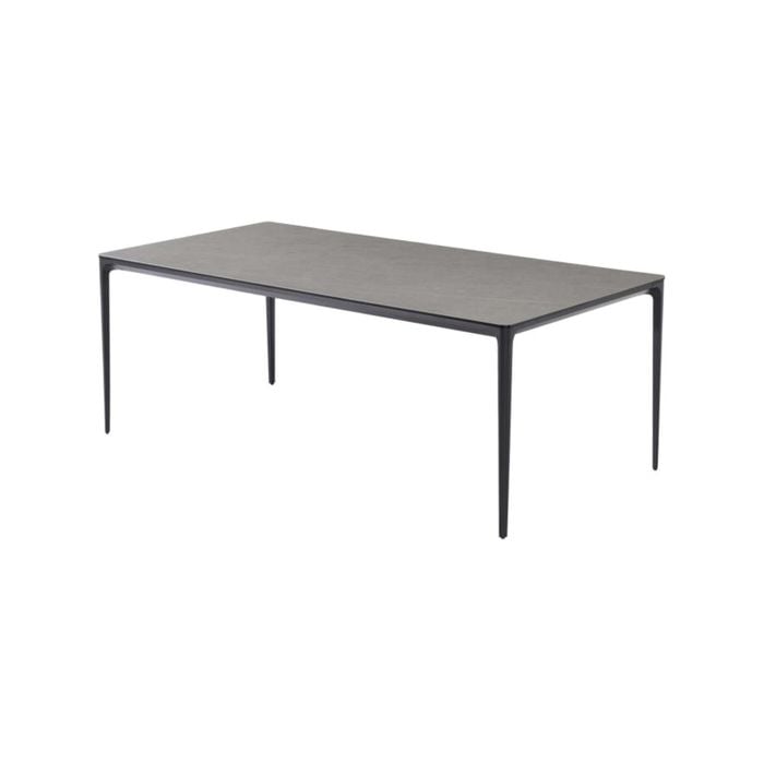 Raimon Furniture Vincenzo Large Rectangular Kitchen Dining Table Ceramic 210cm - Cement